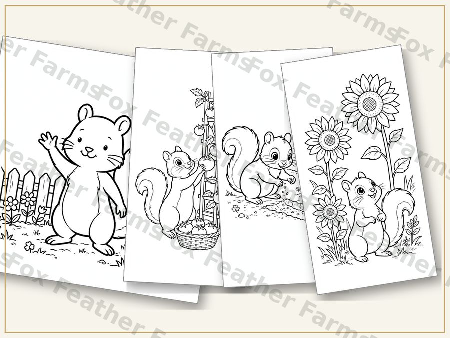Chloe's Garden Colouring Book Vol. 1
