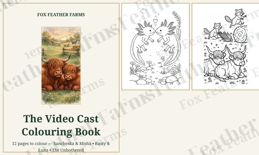 The Video Cast Colouring Book